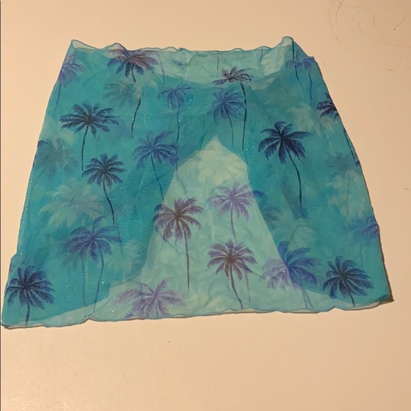 Palm tree bikini bottom wrap cover - Picture 5 of 5
